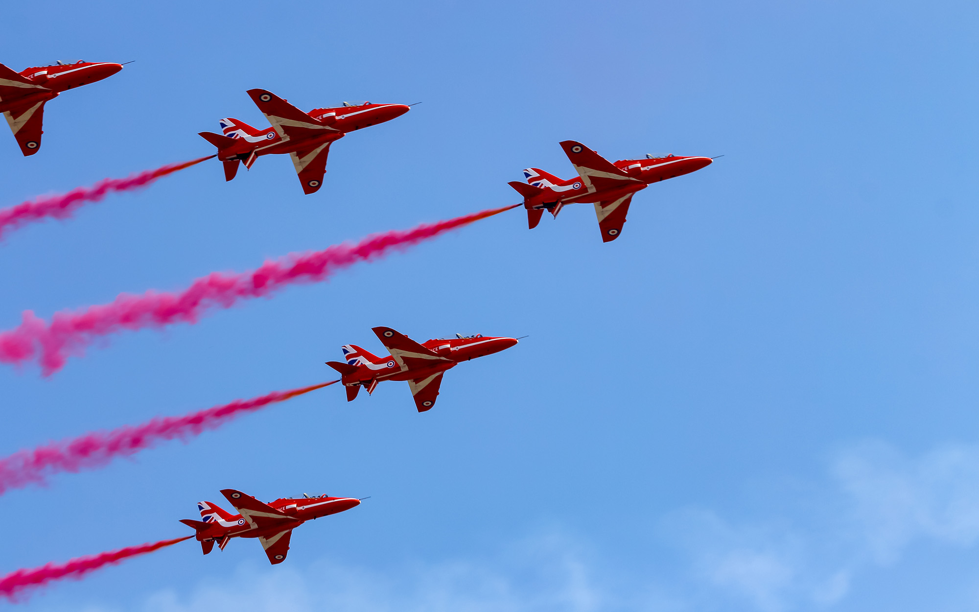 Royal Air Force Red Arrows in Malta Dazzle Skies with Spectacular Display