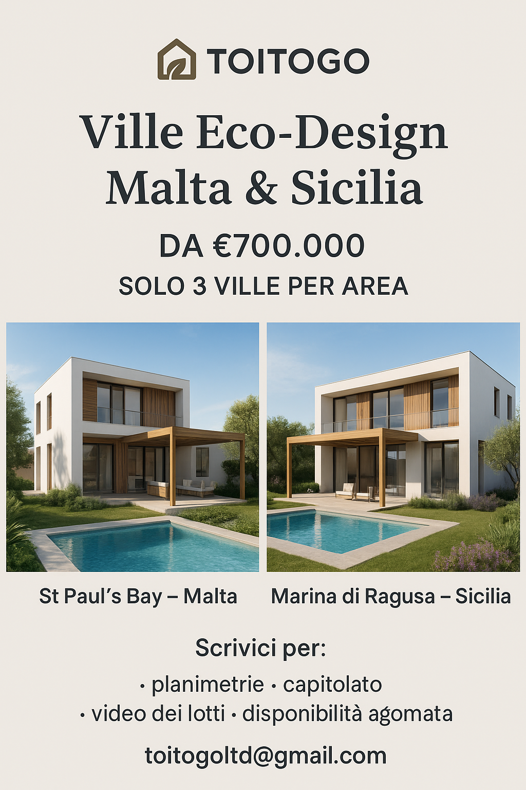 Modern Eco Villa Toitogo Malta La Dolce Vita - Image 1