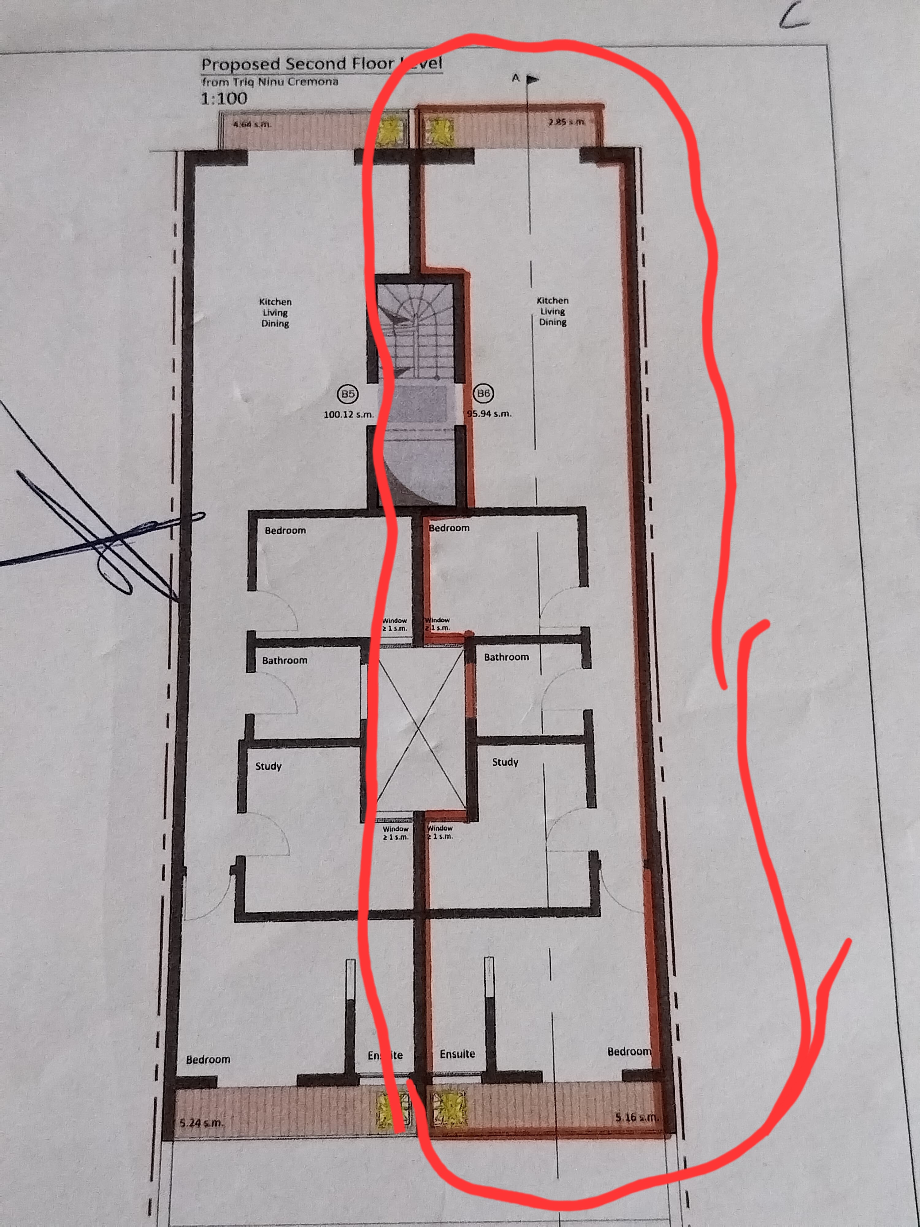 Apartment in Poala 2nd floor for €225,000 shell form - Image 1